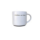 13OZ Glazed Embossed Stoneware  Coffee Mugs With Handle