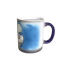 Customized Blue Pottery Mugs