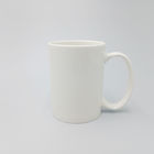 White Glazed ODM Blank Bone China Mugs 14 Oz 400ml For Coffee Milk