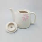 Hand Painted Glazed Earthenware Teapot Wih Spout